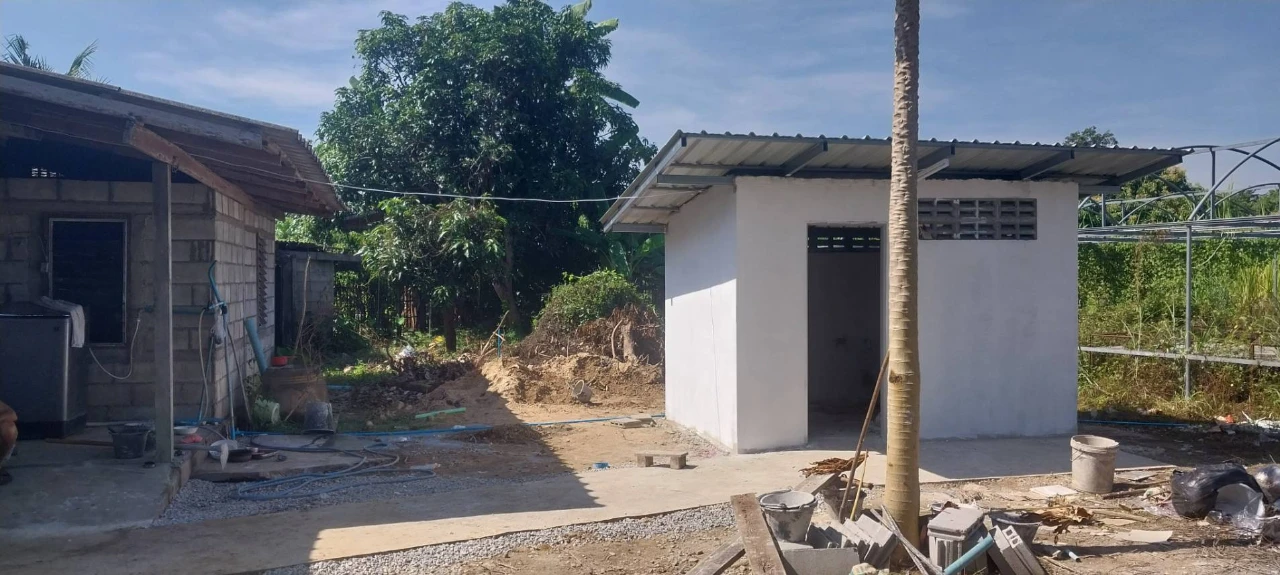 งานสวัสดิการสังคม สำนักปลัด ติดตามการปรับสภาพบ้านพักอาศัยให้คนพิการ หมู่ที่ 23